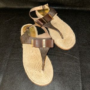 New Michael Kors, espadrille sandals